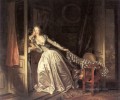 The Stolen Kiss Jean Honore Fragonard classic Rococo